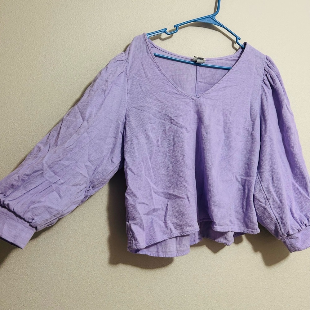 Purple blouse